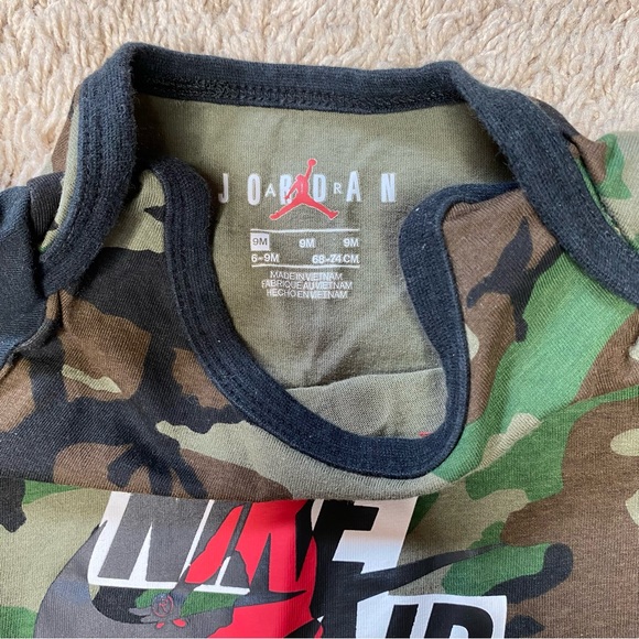 2 Nike Air Jordan Onesies, Size 6-9 Months - Picture 4 of 9